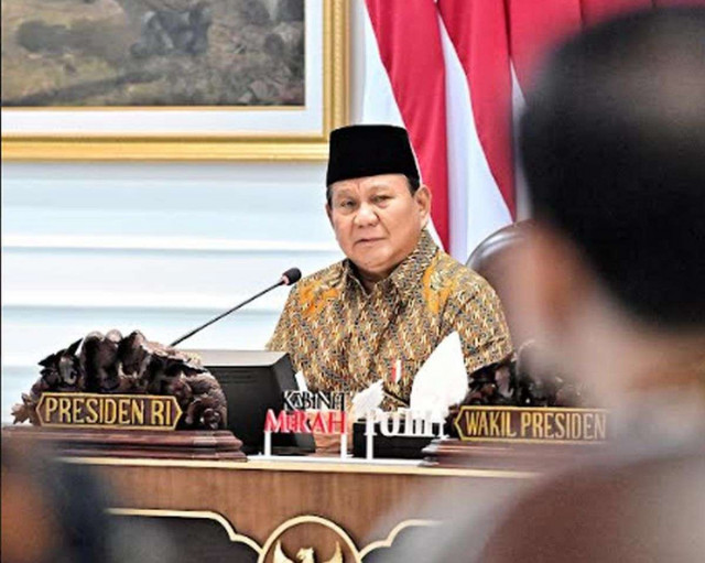 1 Tahun Pemerintahan, Prabowo: Ibarat Tim Sepakbola, Saya Manajernya