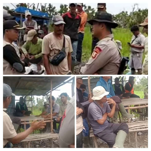 Digeruduk Warga Pampangan, Diduga PT Kelantan Sakti III Abaikan Hak Masyarakat. 