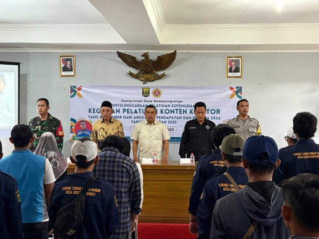PEMDES Gede Pangrango Gelar Pelatihan Konten Kreator, Dorong Generasi Muda Melek Digital