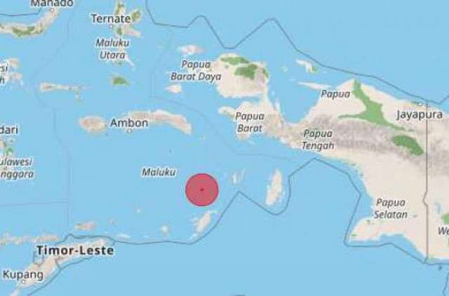 Gempa besar M6,8 guncang Maluku Tenggara Barat