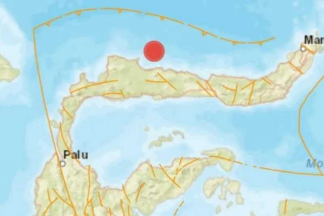 Gempa M 5,5 di Buol - Sulteng, bangunan retak hingga kaca pecah