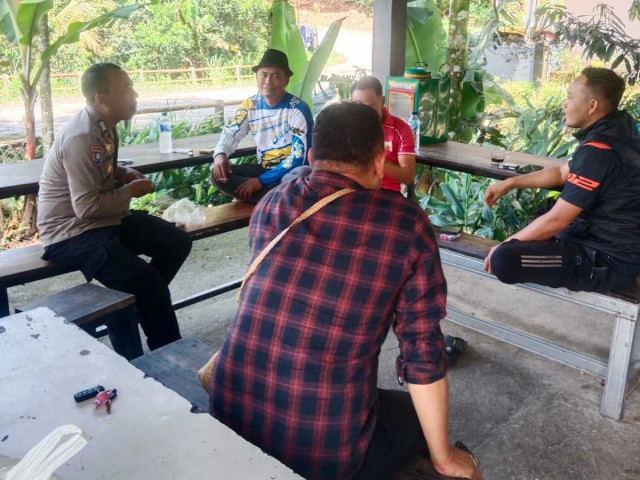 Bhabinkamtibmas Polsek Nanggung Laksanakan, Ajak Warga Jaga Kondusivitas dan Cegah Gangguan Kamtibmas