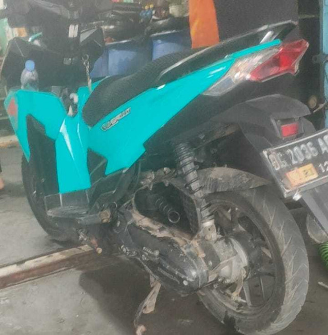 Wartawan di Palembang Kehilangan Motor Saat Hendak Jogging Pagi, Pelaku Diduga Dua Orang Tak Dikenal