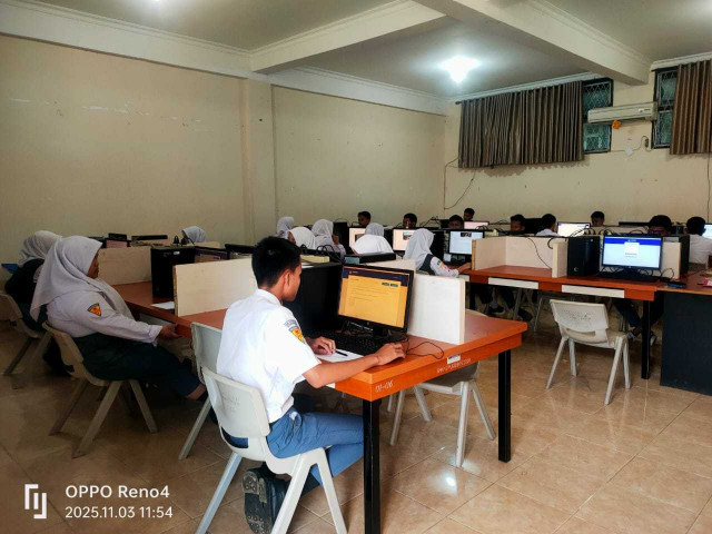 Tes Kemampuan Akademik di SMKN 2 Palembang Diikuti 598 Siswa, Siapkan Generasi Kompeten