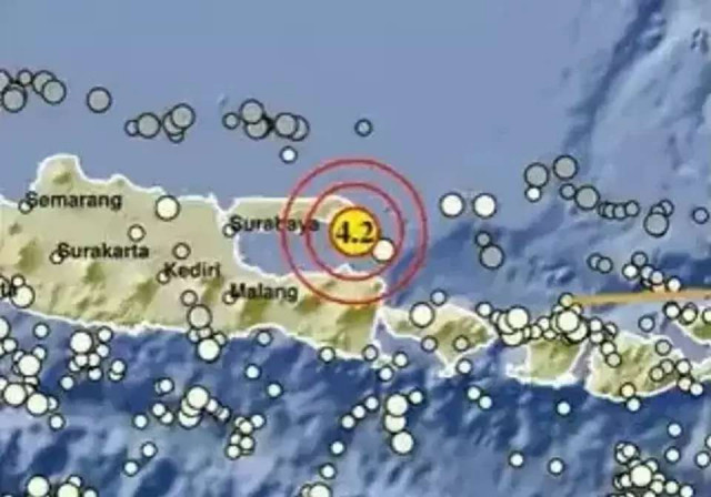 Gempa M4,2 Guncang Sumenep Jumat Pagi