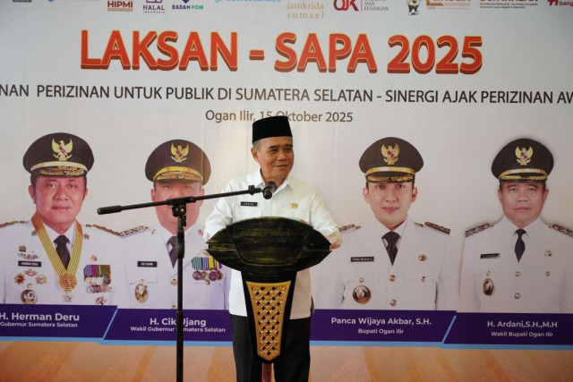 Pemkab Ogan Ilir Dukung Penuh Program LAKSAN-SAPA, Permudah Akses Perizinan untuk Masyarakat