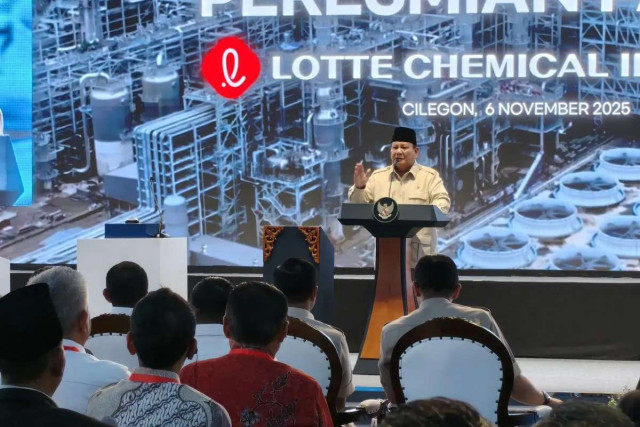 Dirintis Jokowi, Pabrik Lotte di Cilegon bisa tekan impor migas hingga Rp23 Triliun