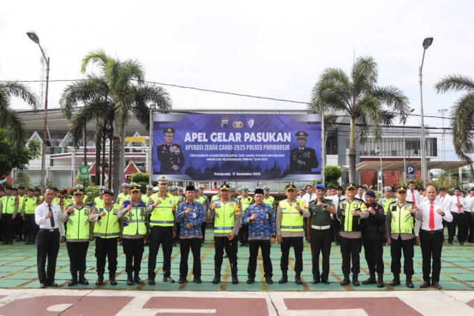 Polres Purworejo gelar Pasukan Operasi "Zebra Candi-2025", 8 pelanggaran jadi sasaran prioritas