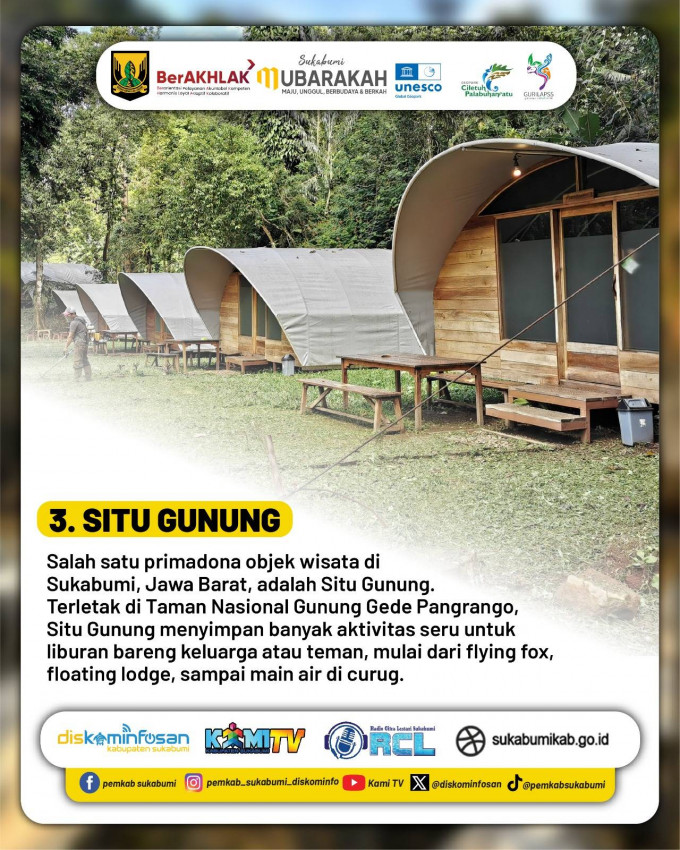 Situ Gunung Tawarkan Pesona Alam nan Eksotis, Destinasi Andalan Wisata Kabupaten Sukabumi