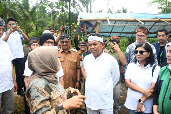 Gubernur Jawa Barat Resmikan Renovasi PLTMH Ciganas di Kabupaten Sukabumi