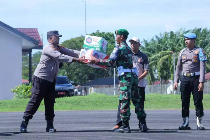 TNI AU kirim bantuan darurat ke Nagan Raya Aceh dengan pesawat Alfa 2903