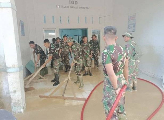 Ditangani TNI, RSUD Aceh Tamiang sudah bersih dan biap beroperasi kembali