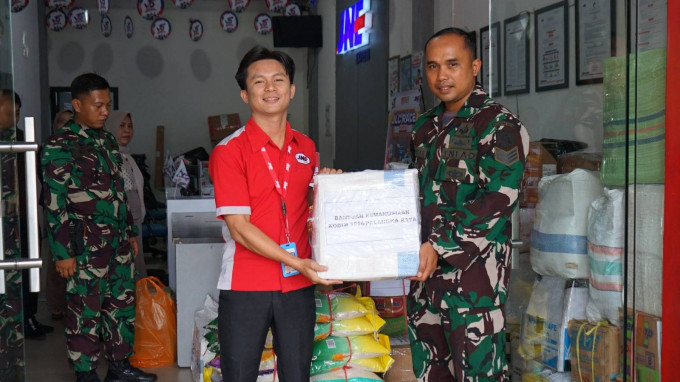 Kodim 1016 Palangka Raya Kirim Bantuan Logistik Untuk Korban Bencana Sumatra dan Aceh