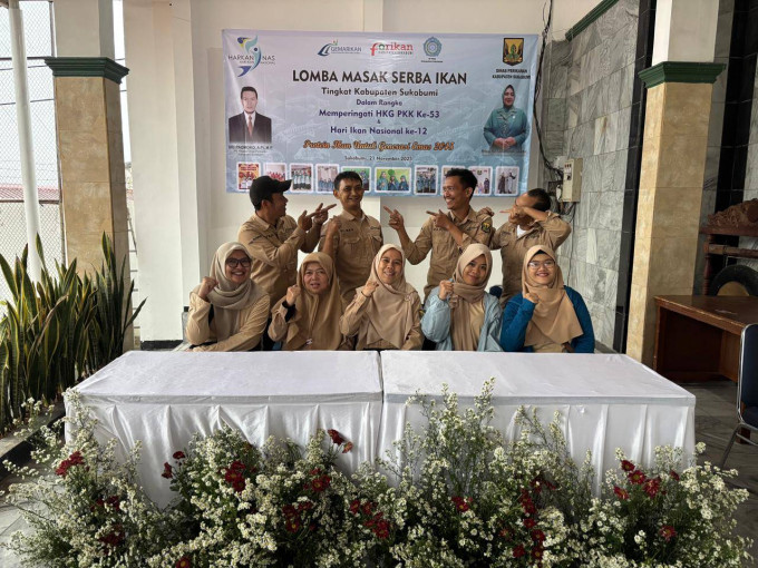 Lomba Masak Serba Ikan Tingkat Kabupaten Sukabumi Tahun 2025 Meriahkan Peringatan HKG PKK ke-53 dan Hari Ikan Nasional ke-12