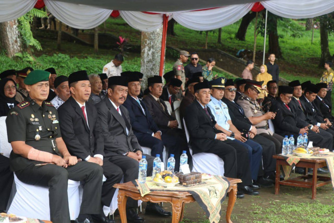 Bupati Sukabumi Hadiri Upacara Hari Juang Siliwangi 2025 di Palagan Bojongkokosan