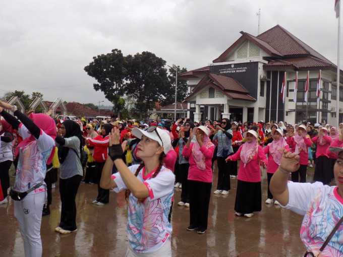 Menjelang ahir tahun, dan menyabut tahun baru kecamatan Leuwiliang meriahkan berbagai kegiatan