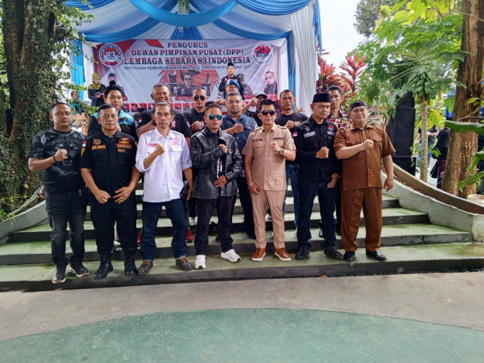 Anggota DPRD Kabupaten Sukabumi Teddy Setiadi Hadiri Milad ke-5 LSM SEBARA 83