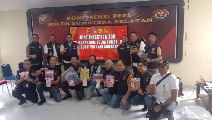 Modus Baru Narkoba Mengintai Anak Muda, Polda Sumsel Bongkar Jaringan Etomidate Cartridge