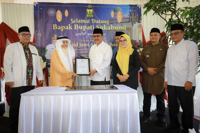 Masjid Al-Walidain Jampang Tengah Resmi Digunakan, Bupati Sukabumi Ajak Masyarakat Makmurkan Masjid