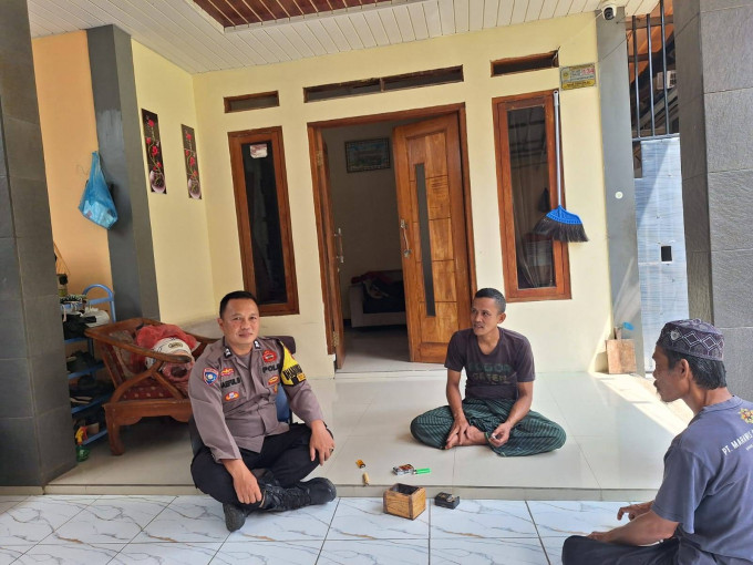 Polsek Megamendung, Bhabinkamtibmas bersama tokoh Giat Sambang warga