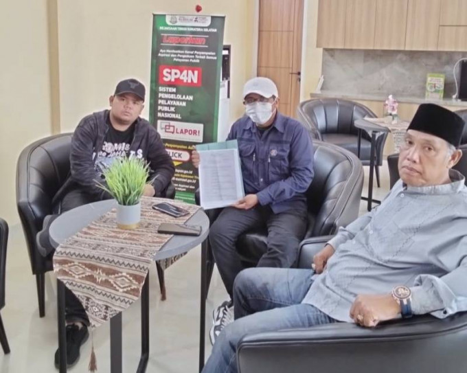 Bara Merdeka Sumsel Laporkan Dugaan Korupsi Revitalisasi Sekolah di Muara Enim ke Kejati