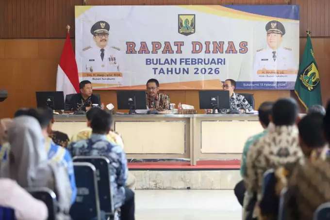 Kepala Dinas Perikanan Hadiri Rapat Dinas Februari 2026, Pemkab Sukabumi Siapkan Strategi Wujudkan Daerah Maju dan Stabil
