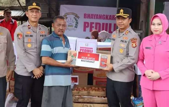 Polda Sumsel Perkuat Bantuan dan Trauma Healing Korban Kebakaran