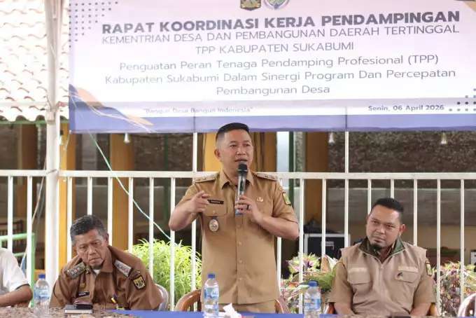 Wabup Sukabumi Ajak TPP P3MD Perkuat Kolaborasi dan Dukung Program Strategis Desa