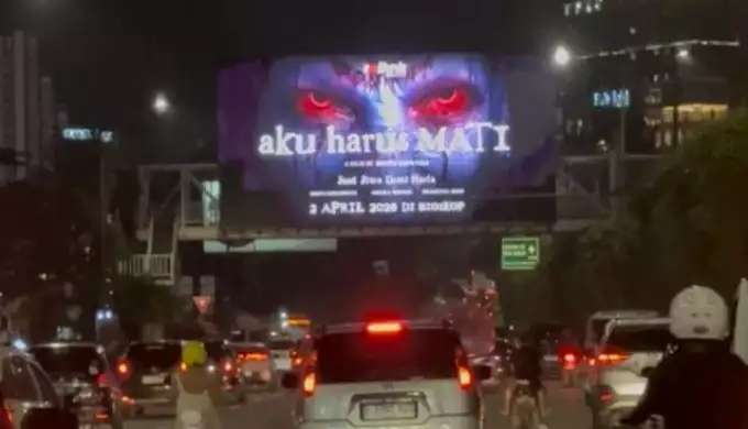 Meresahkan, billboard ‘Aku Harus Mati’ di Jakarta dicopot