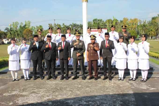 Dandim 1016/Plk Pimpin Upacara Peringatan Hari Lahir Pancasila Tahun 2026