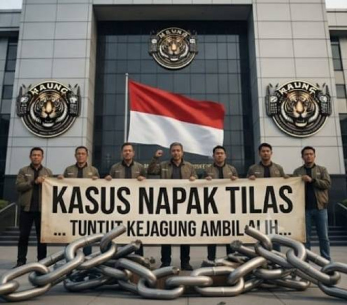 Kasus Napak Tilas Belum Ada Tersangka, DPP MAUNG Desak Kejagung Buka Semua Fakta ke Publik