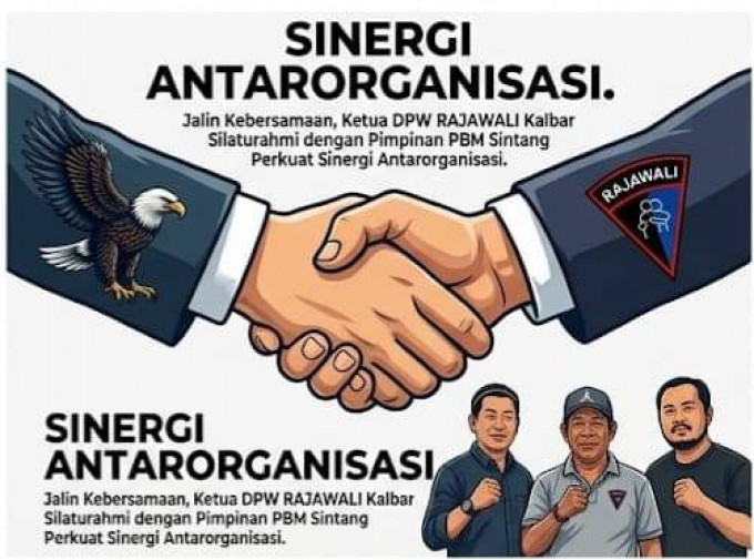 Perkuat Solidaritas Sosial, Pimpinan RAJAWALI Kalbar dan PBM Sintang Bahas Pelestarian Budaya dan Stabilitas Masyarakat