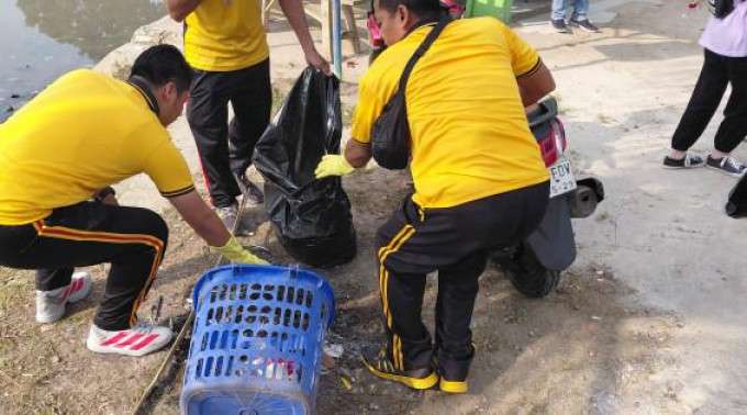 Polsek Cigudeg Gelar Kegiatan Jumat Bersih lingkungan hidup sedunia 