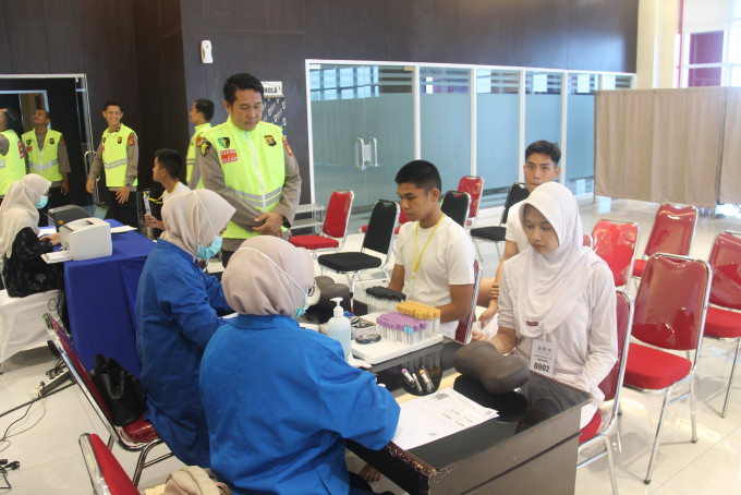 Cetak Generasi Bhayangkara Berkualitas, Polda Sumsel Gelar Rikkes Tahap II Taruna Akpol 2026