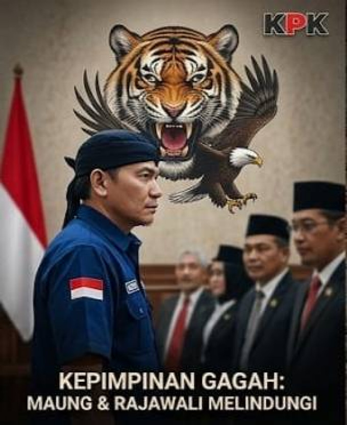 Pilihan Judul :Dukung KPK Awasi Pokir DPRD, Ketua Umum MAUNG & RAJAWALI: Setiap Penyimpangan Harus Dilaporkan & Diproses Hukum