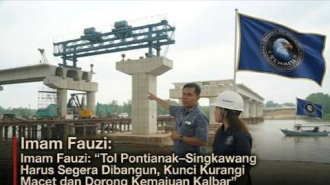 Dorong Kemajuan Kalbar, DPW RAJAWALI Kalbar: Pembangunan Tol Pontianak–Singkawang Harus Jadi Fokus Utama