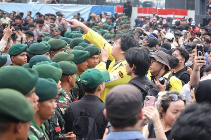 Heboh CCTV di kawasan Bundaran HI mati saat demo mahasiswa, ini kata Pemprov DKI