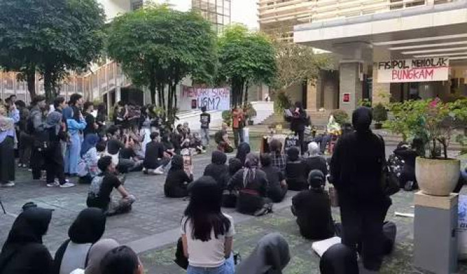 Soroti ekonomi sulit, mahasiswa UGM turun ke jalan