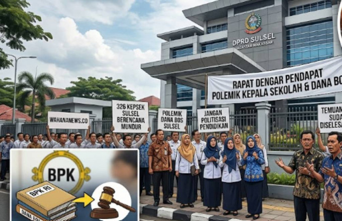 Ratusan Kepsek di Sulsel mundur mendadak berjemaah, ada apa? 