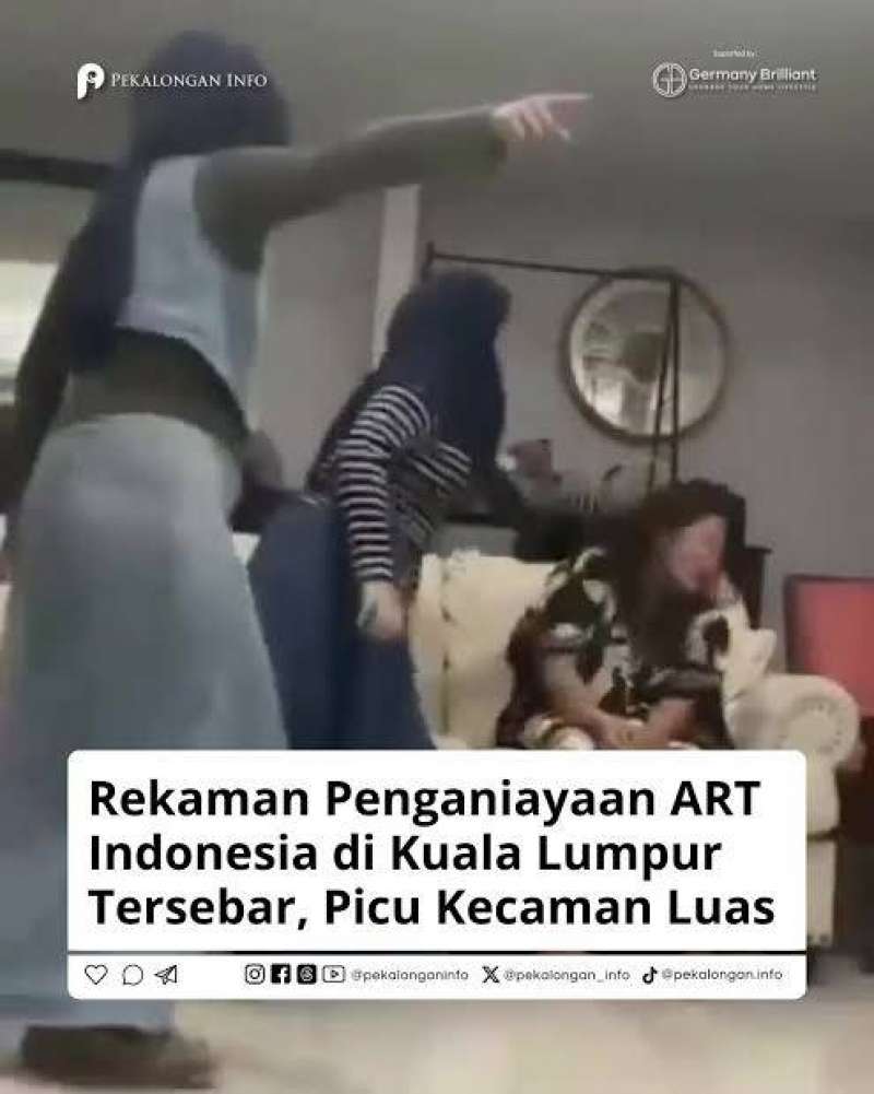 Videonya viral, Polisi Malaysia tangkap 4 pelaku penganiaya ART Indonesia