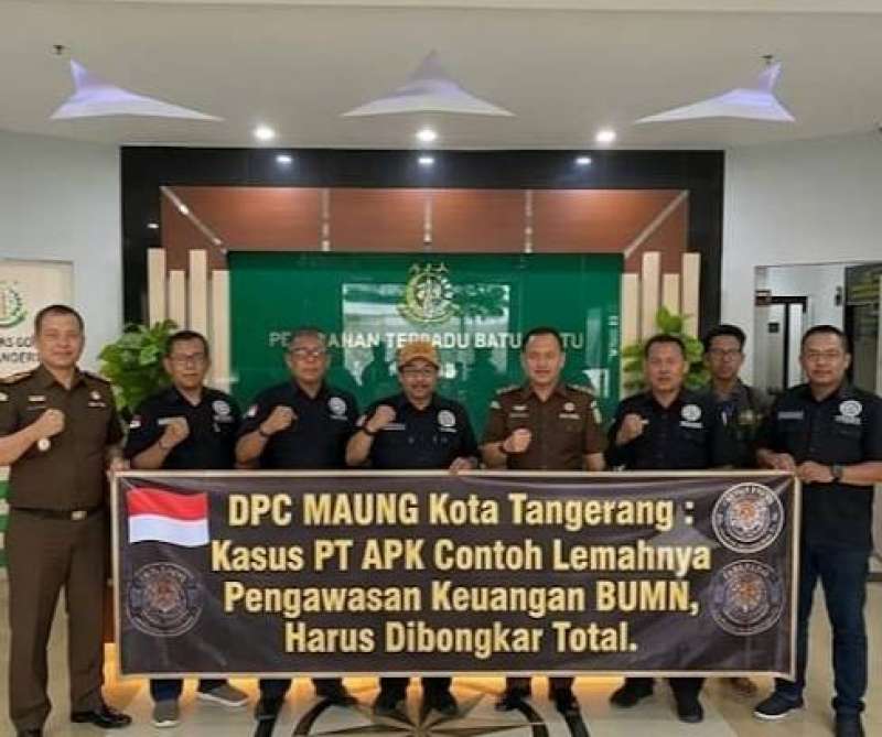 Sewa Pesawat Tak Ada, Dana Rp5,49 Miliar Lenyap?  Maung Kota Tangerang Ingatkan Ancaman Hukum Berat Bagi Pelaku
