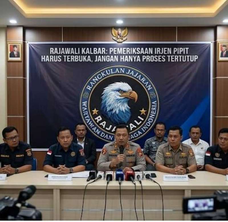 Pemeriksaan Mantan Kapolda Kalbar, RAJAWALI Kalbar Minta Jangan Ditutup-tutupi