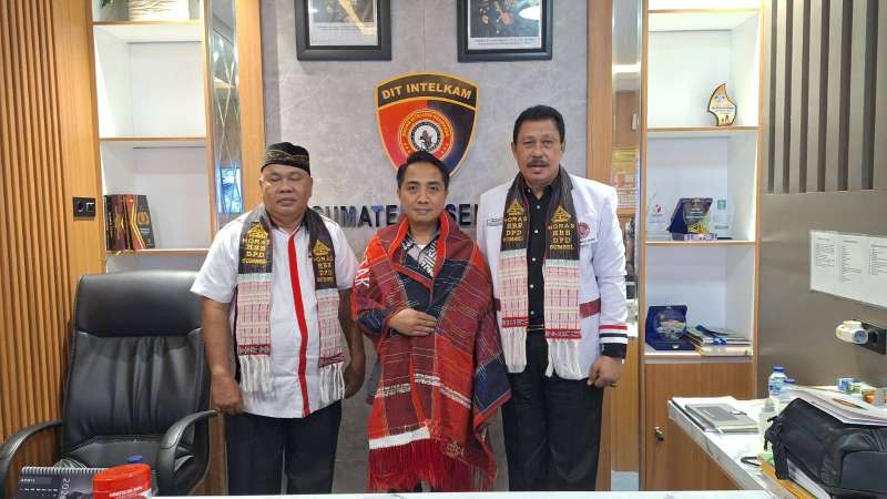 DPD Horas Bangso Batak (HBB) Sumsel Audiensi dan Silaturahmi dengan Dirintelkam Polda Sumsel