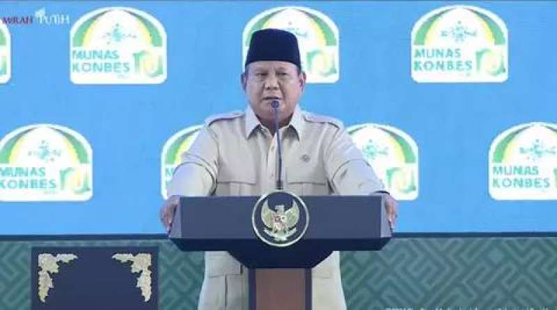 Penutupan Munas NU, Prabowo: Saya merasa aman dan nyaman