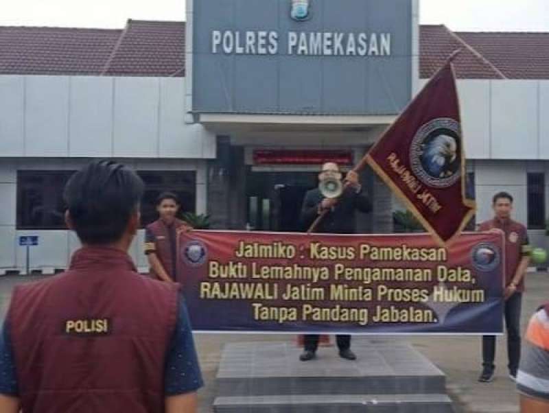 3 Tersangka & 1 DPO di Pamekasan, DPW RAJAWALI Jatim: Telusuri Jaringan & Sumber Data Ilegal 
