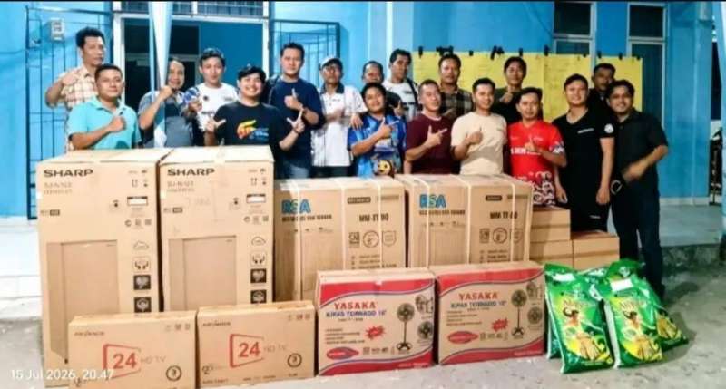 Semarak HUT ke-81 RI, Media indonesia.news Gelar Turnamen Gaple