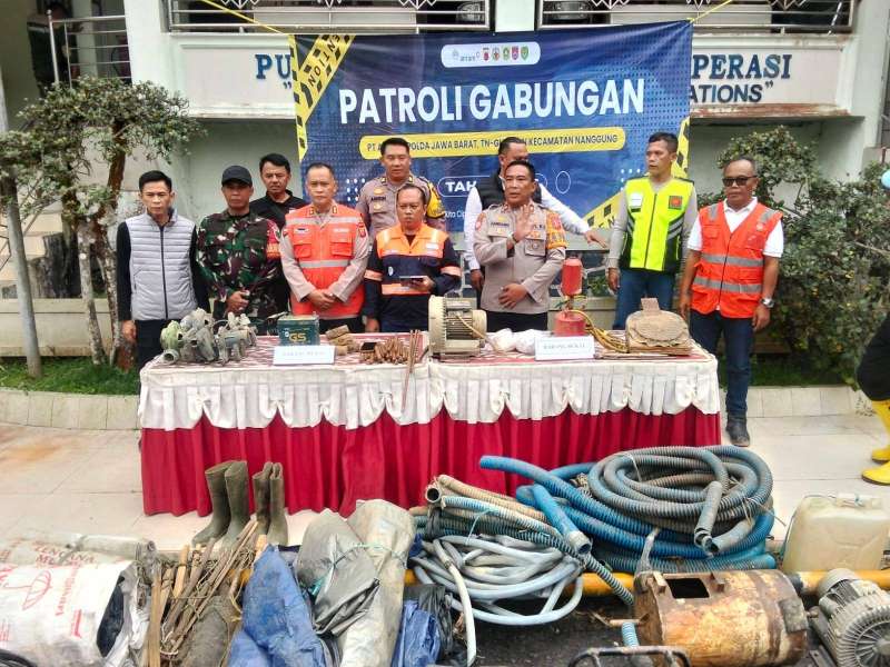 ‎PT Antam Tbk UBPE Pongkor operasi gabungan selama 3 hari