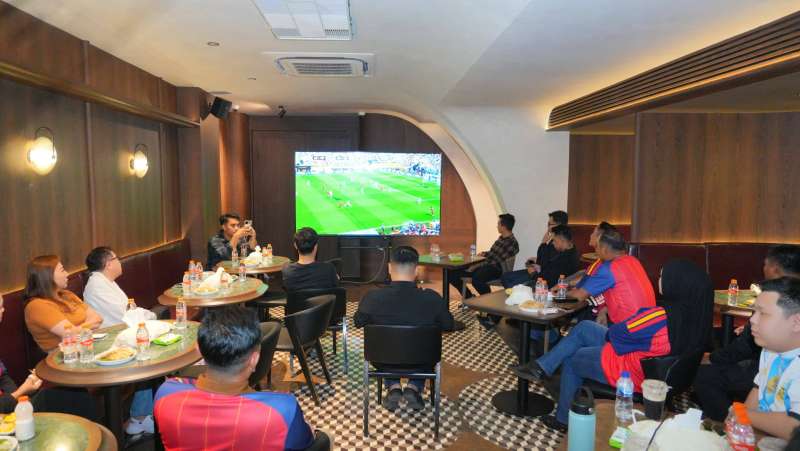 Nobar Final Piala Dunia 2026 Bersama Polda Sumsel Berlangsung Meriah, Pererat Soliditas Forkopimda dan Masyarakat