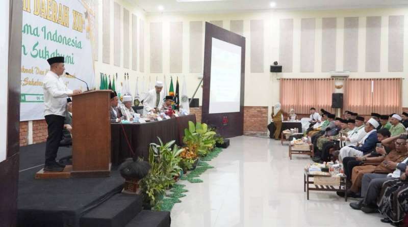 Musda XII MUI Kabupaten Sukabumi Jadi Momentum Perkuat Sinergi Ulama dan Pemerintah