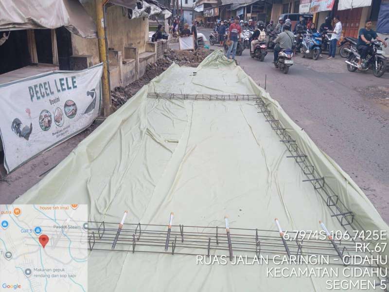 DPU Kabupaten Sukabumi Realisasikan Rekonstruksi Ruas Jalan Caringin–Cidahu, Perkuat Konektivitas dan Dorong Perekonomian Warga